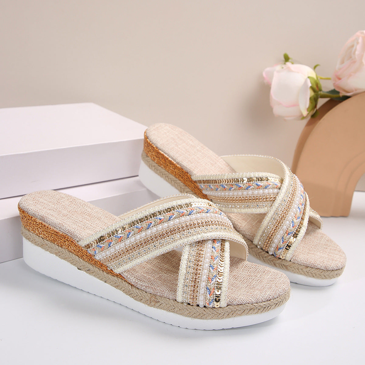 Beige / Size42